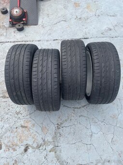 Originál alu kola AUDI 7,5Jx17” ET43 5x112 pneu 235/45/17 - 9