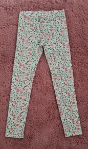 dívčí tunika a dvoje legíny PEPCO vel. 116 + zdarma triko - 9