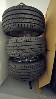 Prodám 4x orig.Audi Al.kola 18" + pneu Matador Hectorra 5 - 9