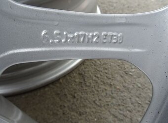 Disky originál Mercedes 17", rozteč 5x112,ET 38, šíře 6,5J - 9