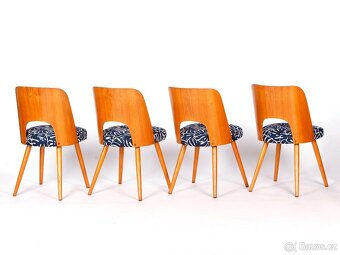 Vyhledávané kvalitníí židle O. Heardtl, 100 % stav, 4 ks. - 9