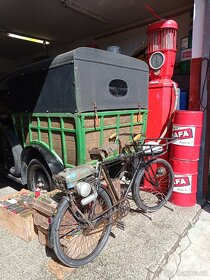 Starrý benzinový stojan TOKHEIM USA, 1962 Mobilgas, double - 9