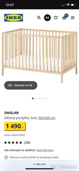 Postýlka Sniglar - 9