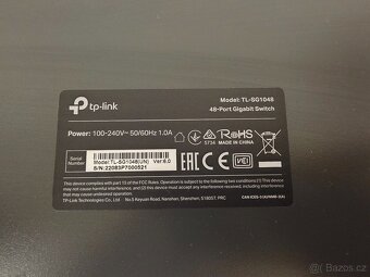 TP-Link TL-SG1048 – 48portový Gigabitový switch - 9
