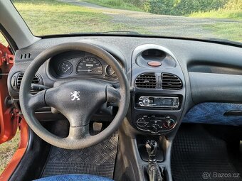 PEUGEOT 206 1.1i 44KW PLATNÁ STK - 9