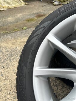 Originální BMW ALU kola + zimní pneu - 9