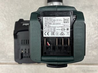 Aku příklepová vrtačka Metabo BS 18 L – 18V, nepoužitá - 9