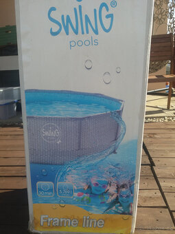 2xnadzemní kruhový bazén INTEX a Swing pools včetně filtrace - 9