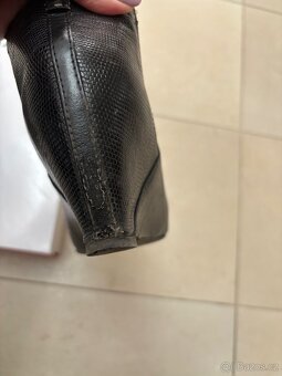 Dámské kotníčkové boty, DKNY vel.37,5, kožené - 9