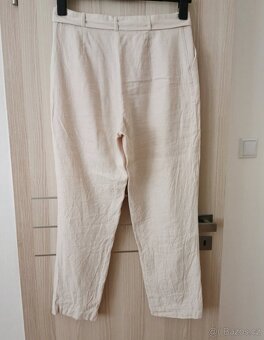 Lněný letní kostým dámský vel. M - 9