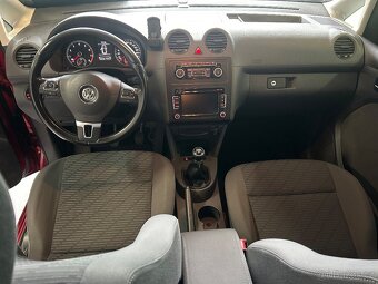VW Caddy Maxi CNG 7míst, 2.0, klimatizace, Bluetooth, servis - 9