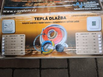 El.topení, podlahové, set 960W,termostat - 9