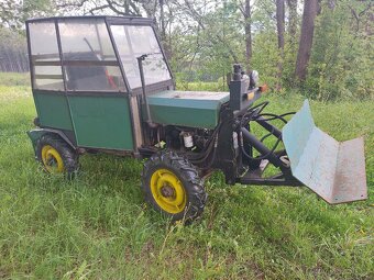 Malotraktor 4x4 navijak manipulacni radlice samohyb - 9