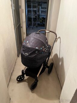 Cybex Priam Rose jewels 3v1 top stav edice Broučci - 9