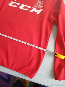 Prodám hokejové triko s dlouhým rukávem/mikinu CCM - 9