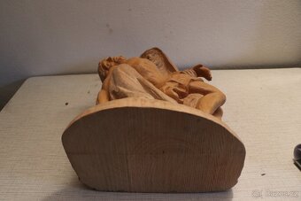 Marie soška domácí oltář Kalvárie Kristus (425G) - 9