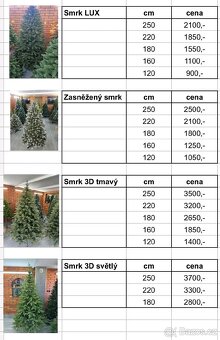 Umělé Vánoční stromky - 9