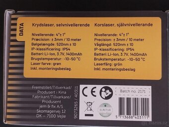 FALKE křížový laser - 9