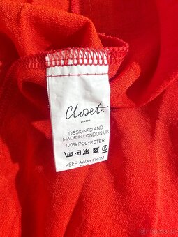 Plisované midi šaty Closet - 9