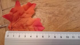 3x sada svítící lístečky / blikající LED světýlka Javor - 9