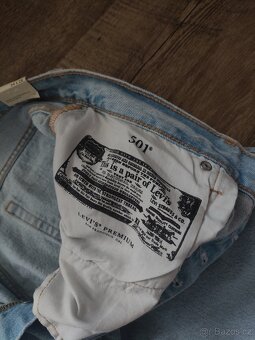 Levi's 501 dámské Crop Jeans - vel. 34x28 - 9