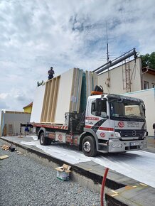 Autodoprava s hydraulickou rukou, písek, štěrk, beton - 9