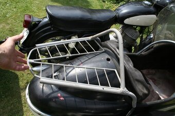Jawa 350 + sidecar + vozík PAV - 9