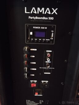 Přenosný Reproduktor lamax - 9