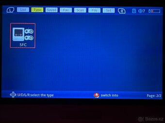 Prodám jedinečnou herní retro konzoli, HD monitor 9” - 9