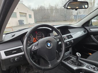 BMW e61,520D,130kw, nová STK, rok výroby 2009. - 9