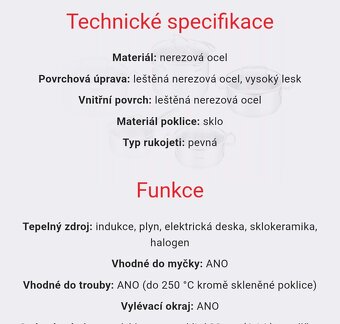 Nerez nádobí Tefal 7 dílů s policemi - 9