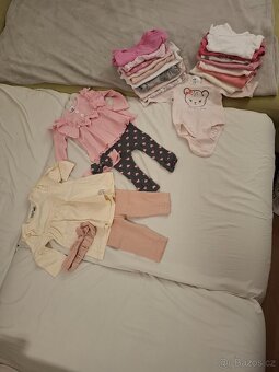 Oblečení na holčičku 56 - 68 - 9