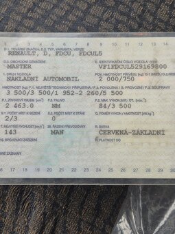 Renault Master 2,5 - 9