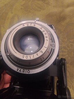 Starožitný MĚCHOVÝ fotoaparát AGFA BILLY 6.3 - 9