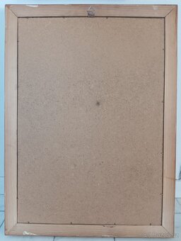 OBRAZ OLEJ NA DESCE - SIGNOVÁNO - 9