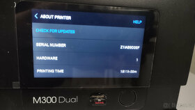 Zortrax M300 Dual 3D tiskárna nebo na díly- 265x265x300 mm - 9