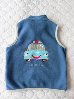 Dětská fleece vesta Policejní auto, vel 110-122 - 9