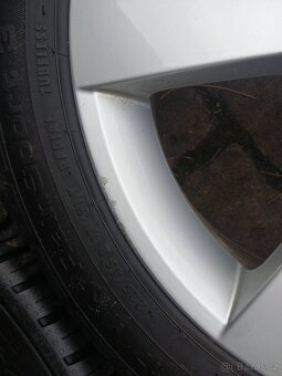 ALU kola,sada,ŠKODA DENOM,originál,225/45 R17,5x112,TOP - 9