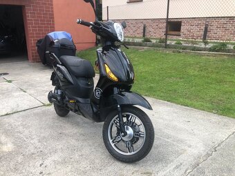 Elektroskútr Racceway E-Moped 80 km/h, Nejlepší tuning 5,2kW - 9