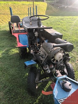 Malotraktor domácí výroby - 9