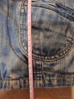 Bunda džínová sleva 50 % bunda Kenvelo vel. M - 9