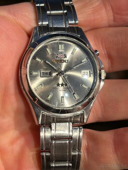 Hodinky Orient strybrny ciselnik - 9