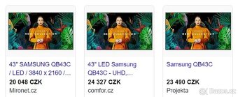 Samsung QB43B displej 43” 4K - 9