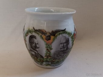 Porcelánové šálky - Franc Josef, Wilhelm II., Rakousko Uher - 9