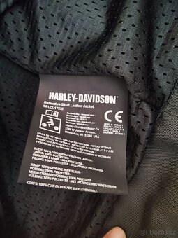 Harley-Davidson luxusní kožená bunda 98122-17EM XL - 9