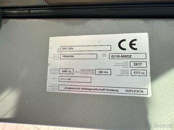 Vysokozdvižný vozík Jungheinrich DFG 320s (VV0132) - 9