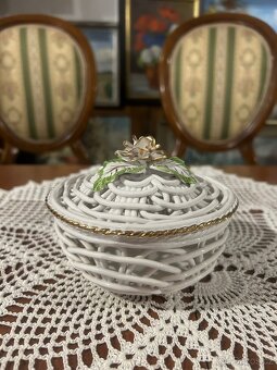 Porcelánová Dóza s víčkem (Německo) - 9