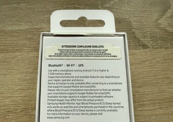 Samsung Galaxy Watch 7 44mm stříbrné, zánovní, komplet - 9