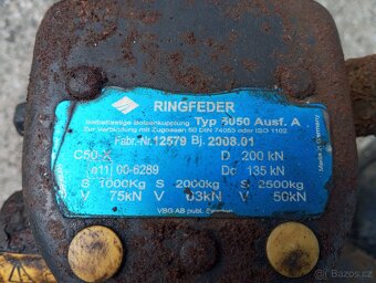 Tažné zařízení ringfeder 3 kusy - 9