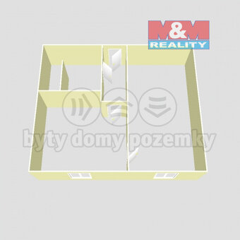 Prodej bytu 1+1, 36 m², Jirkov, ul. Krušnohorská - 9